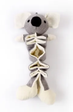 New Plush Toy Dog Pet Toy Kangaroo Koala Hippo Cotton And Linen Toy - View 1