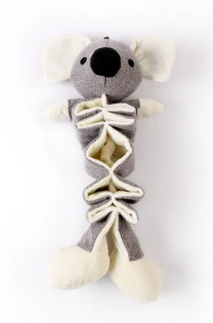 New Plush Toy Dog Pet Toy Kangaroo Koala Hippo Cotton And Linen Toy - Shop at LoveMi