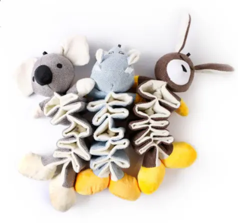 New Plush Toy Dog Pet Toy Kangaroo Koala Hippo