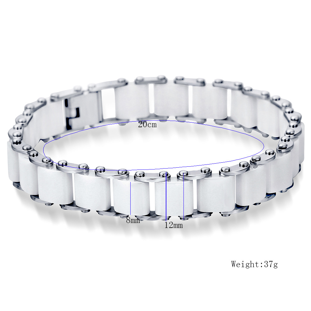 High End Space Ceramic Titanium Steel Bracelet