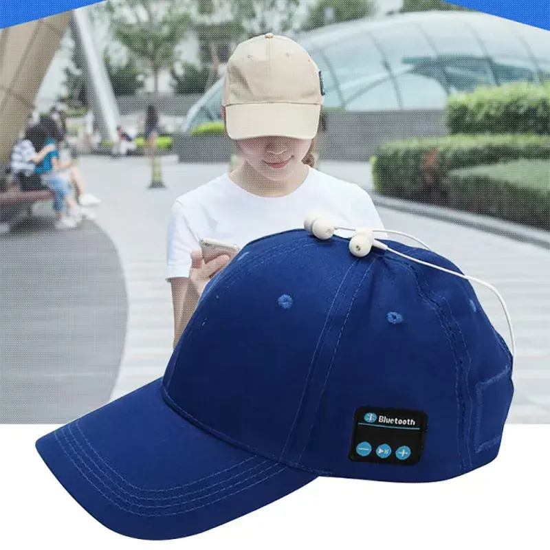 Wireless Headphones Bluetooth Earphone MusicCap Men Women