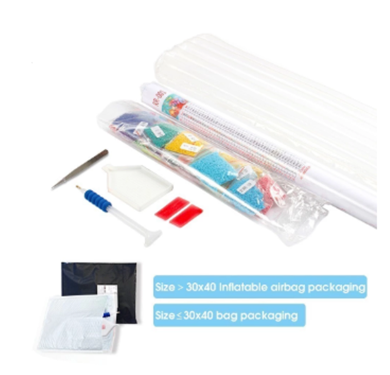 DIY Diamond Painting Rubik's Cube Round Diamond Landscape Conch Cross Stitch