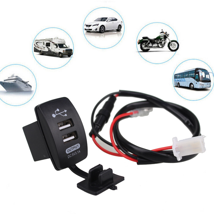3.1Ausb Car Charger Universal Type For Cars And Motorcycles — foto 7