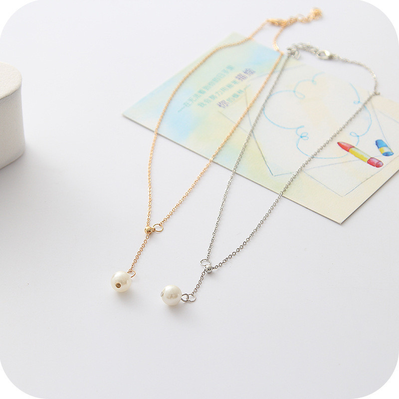 South Sea Imported Pearl Necklace Female Clavicle Chain