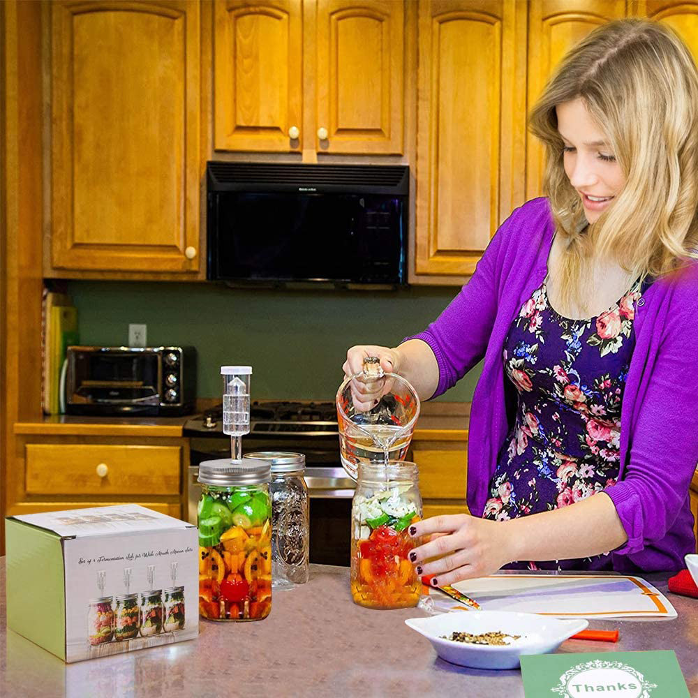 Wide Mouth Mason Tank Fermentation Cover