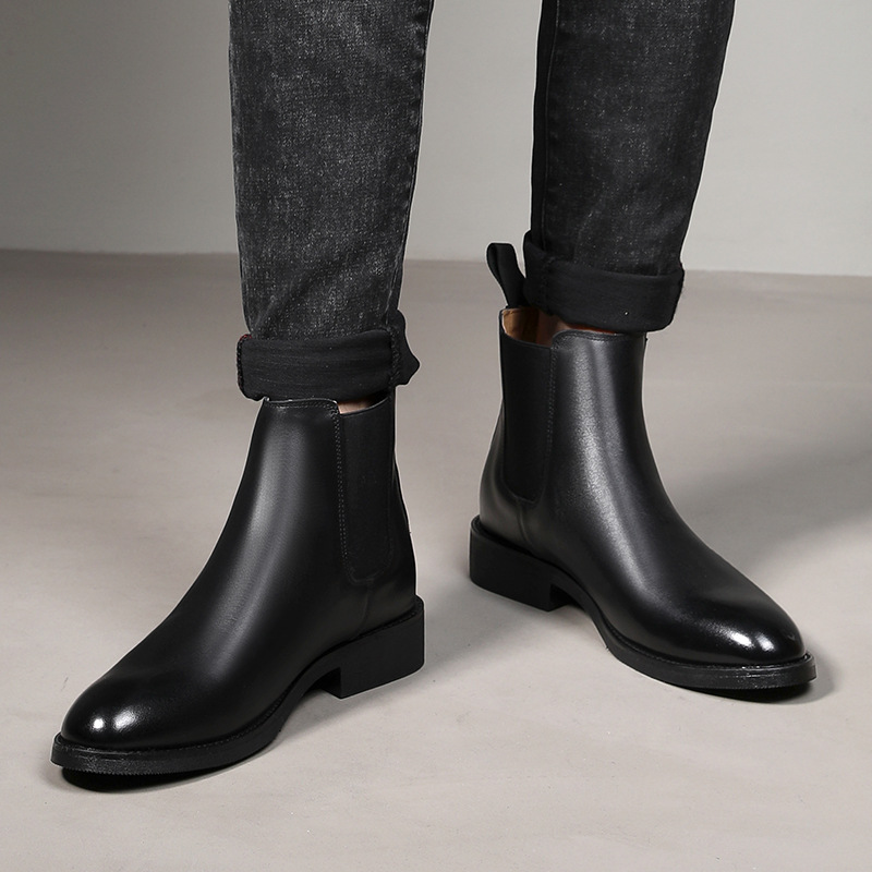 Title 3, Botas Chelsea Masculinas Cano Alto Martin Boots...