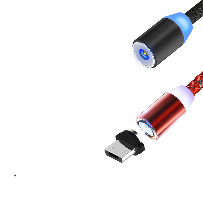 Magnetic Data Cable Lengthened Fast Charging 360-Degree Blind