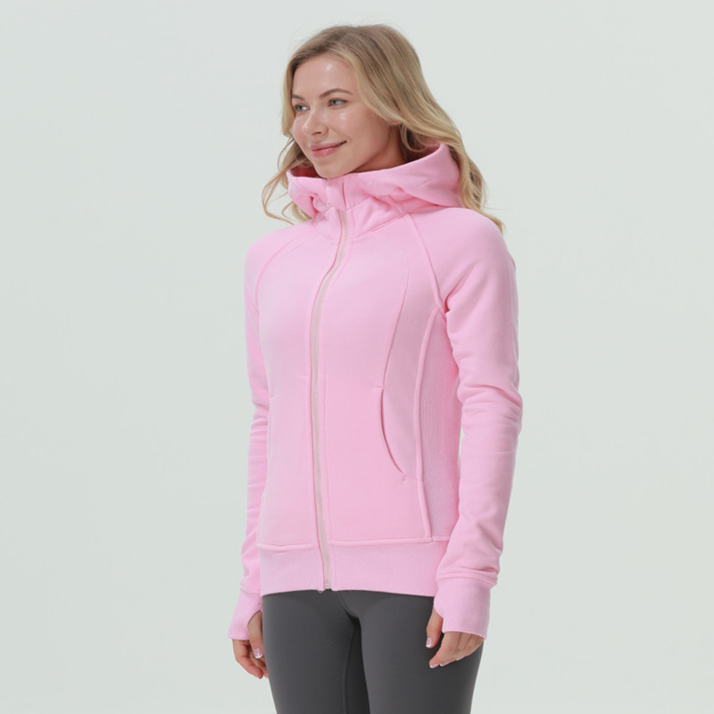 Title 2, Full Zip Hoodie Fitness Running Long Sleeve Top...