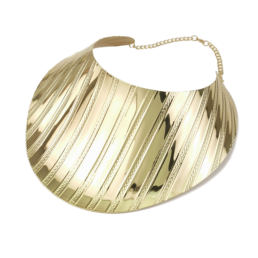 European And American Exaggerated Collar Women's Cross-Border African Necklace Metal Collar