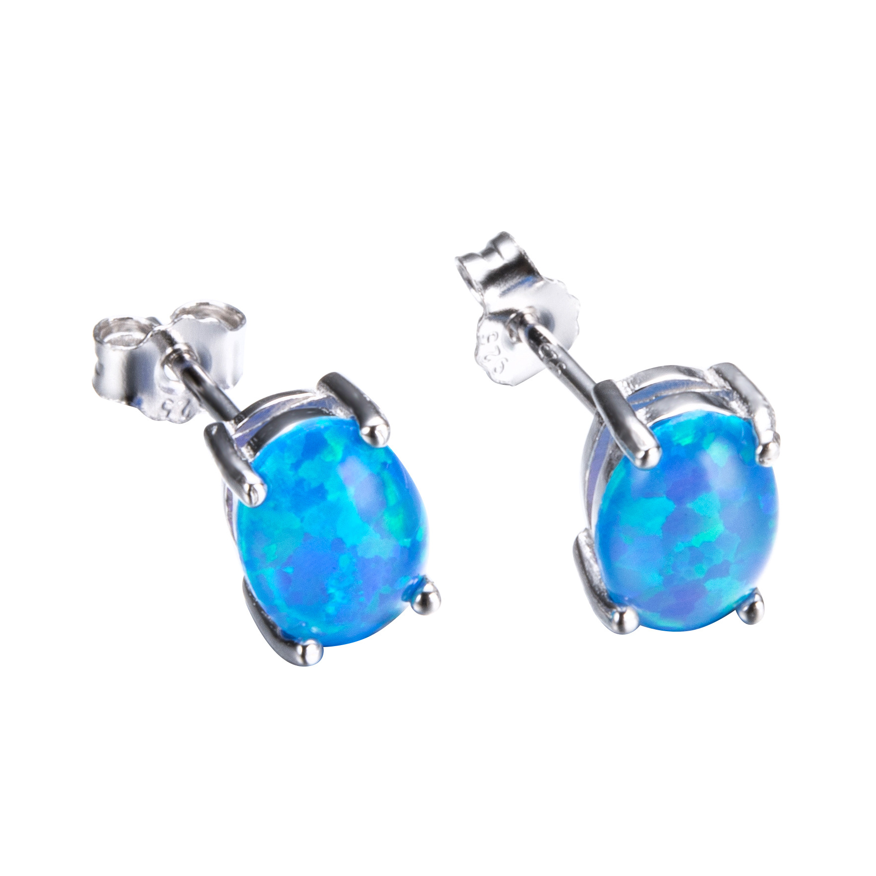 Earrings Studs Inlaid Zircon European And American Fashion Temperament