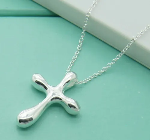 New Silver Cross Pendant Necklace in stock - Shop at LoveMi