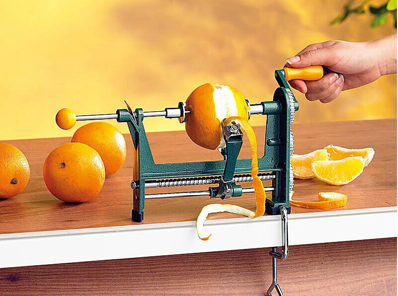 Title 6, Adjustable Multifunctional Peeler Orange Peeler...