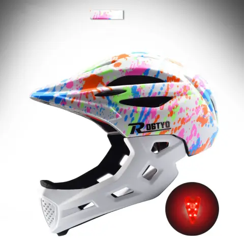 Children's Balance Bike Helmet Riding Cap Full Face