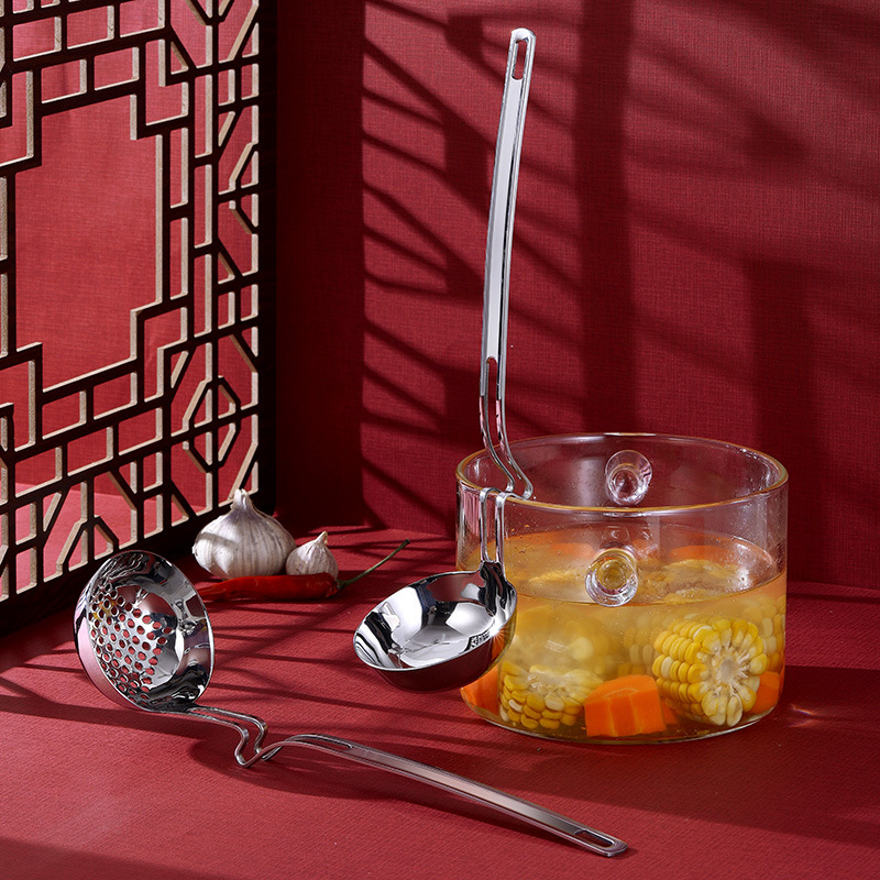 304 Stainless Steel Hot Pot Spoon Wall-Mounted Spoon Creative 