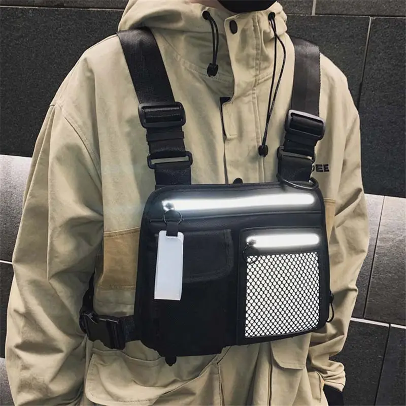 Reflective Tactical Bag Casual Men's and Women's