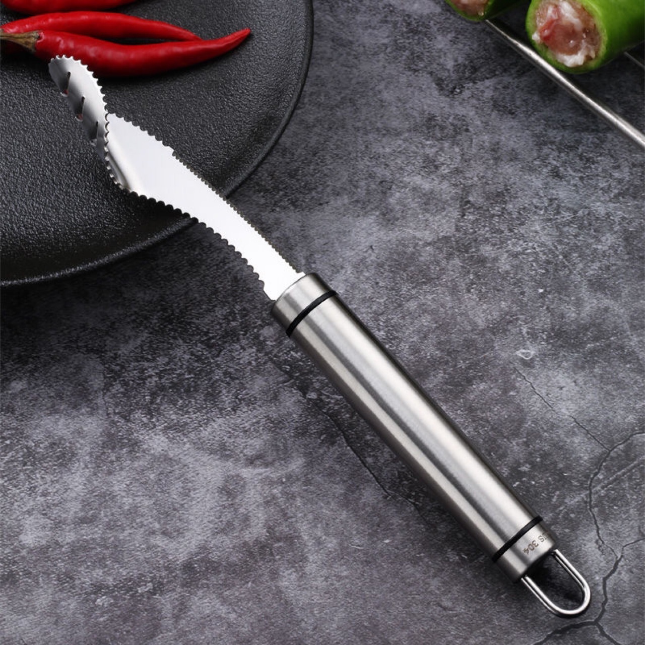 Title 3, Stainless Steel Household Kitchen Utensils Core...