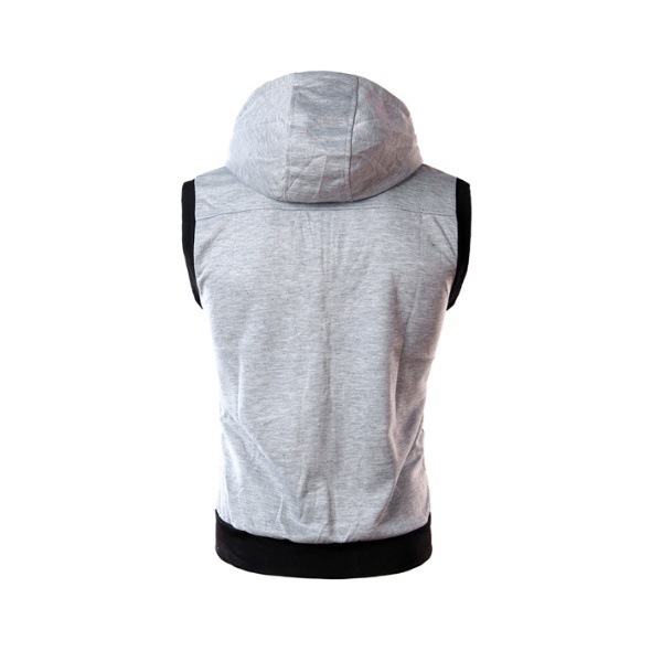 Spring And Summer New Men's Hooded Casual Vest
