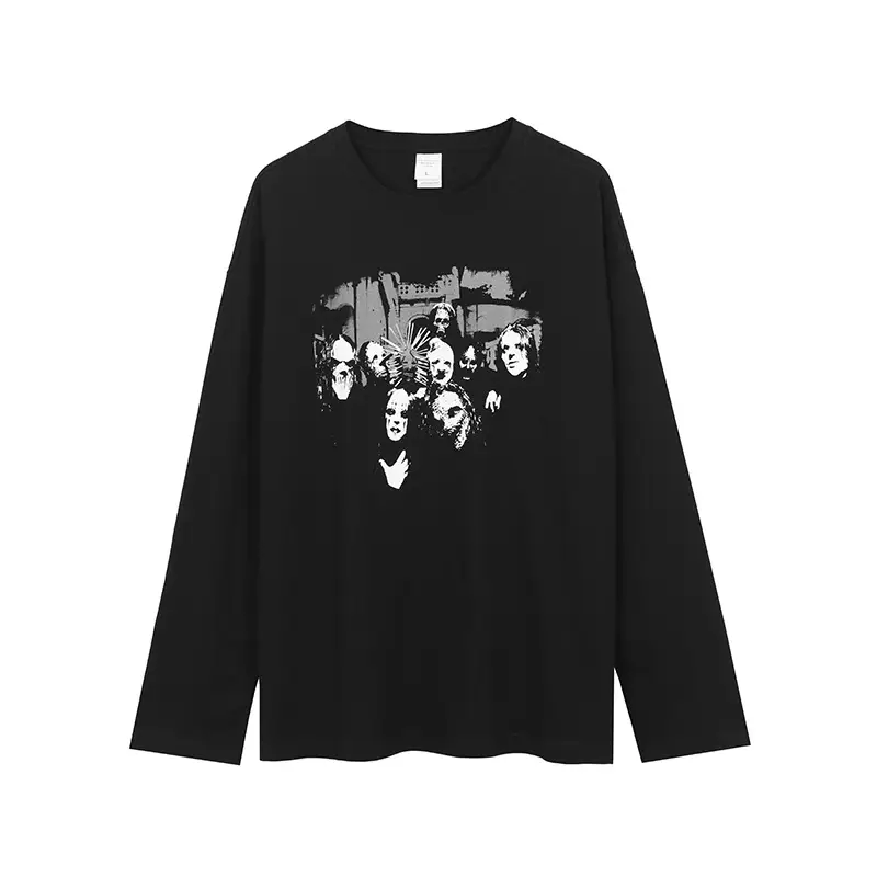 Couple Tide Brand Long Sleeve T-Shirt