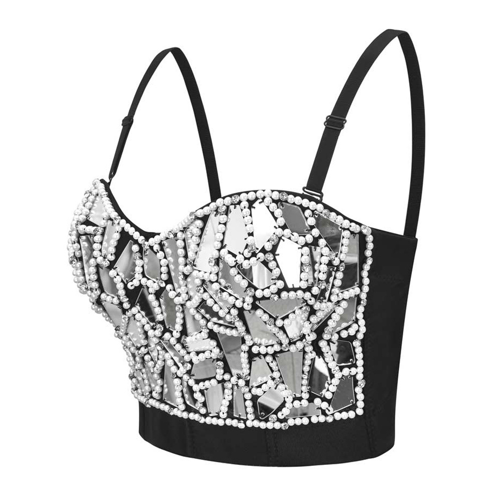 Title 5, Plexiglass Studded Corset, Wearing Stage Perfor...