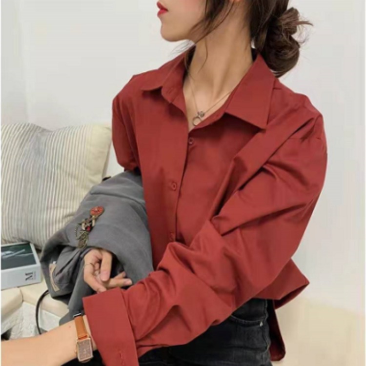 Loose Long-Sleeved Shirt