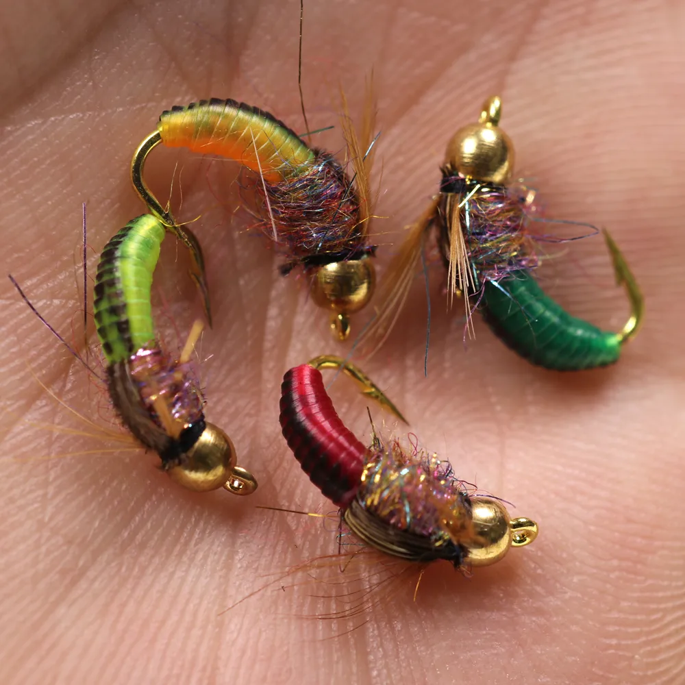 Ice Silk Copper Head Nymph Hook Fly Fishing Hair