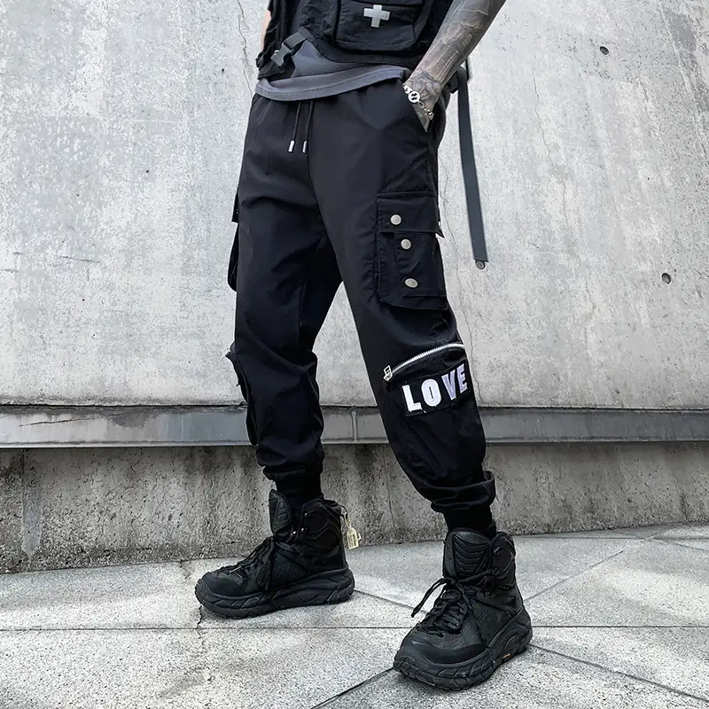 Fashion Men's Loose-Fitting Pants Overalls