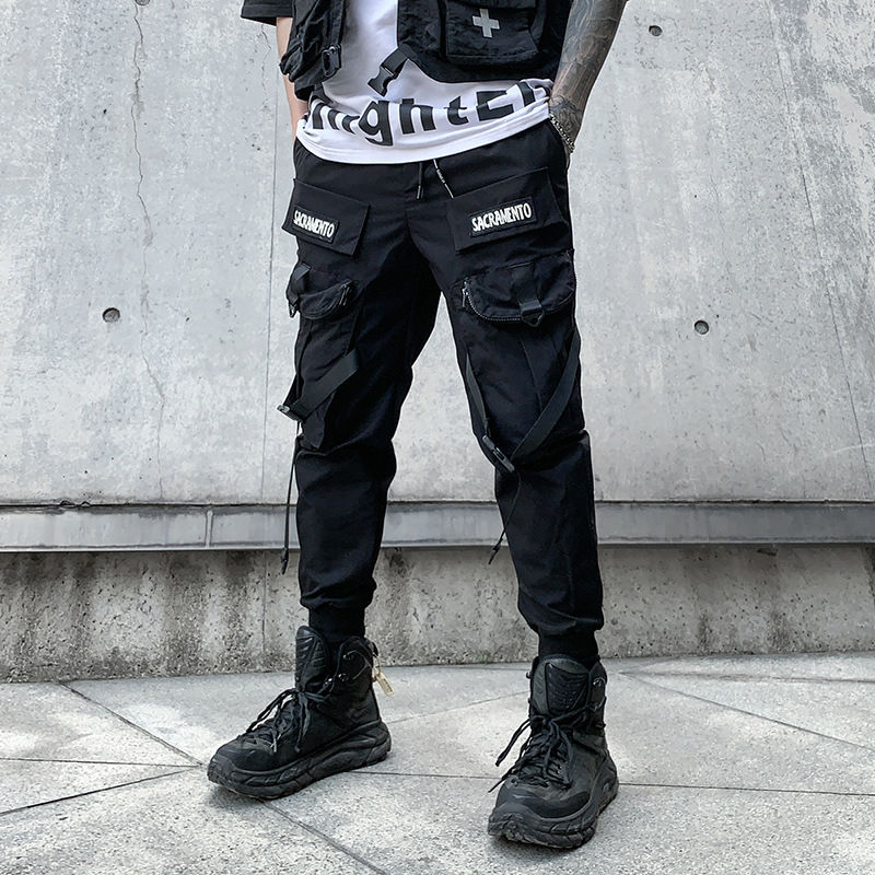 Fashion Men's Loose-Fitting Pants Overalls