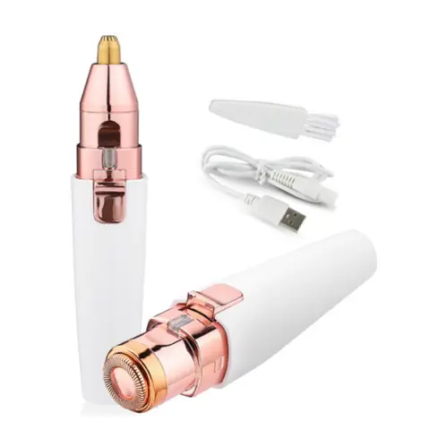 USB Charging Lipstick Shaver 2 in 1 Mini Electric