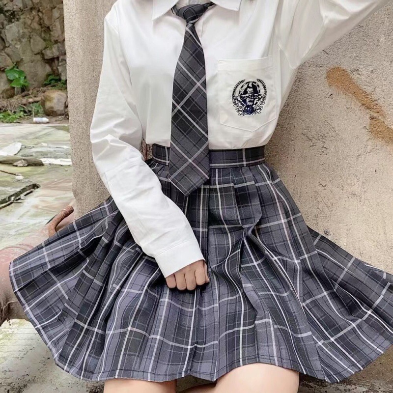 Title 7, Short High Waist Suit Tie Knot Japanese Uniform...