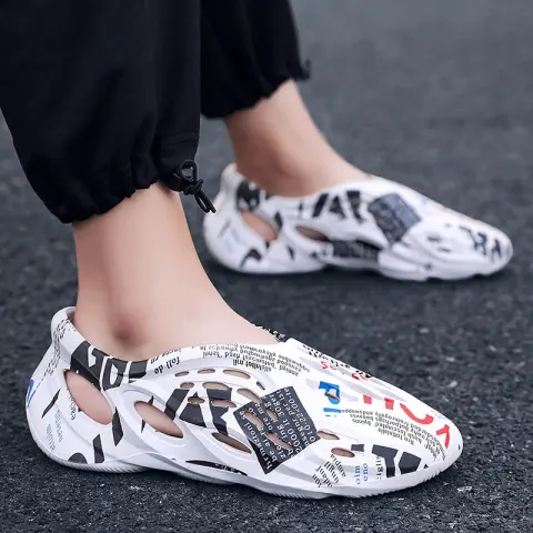 Coconut Shoes for Men Non-Skid Speed Dry Camouflage Hollow