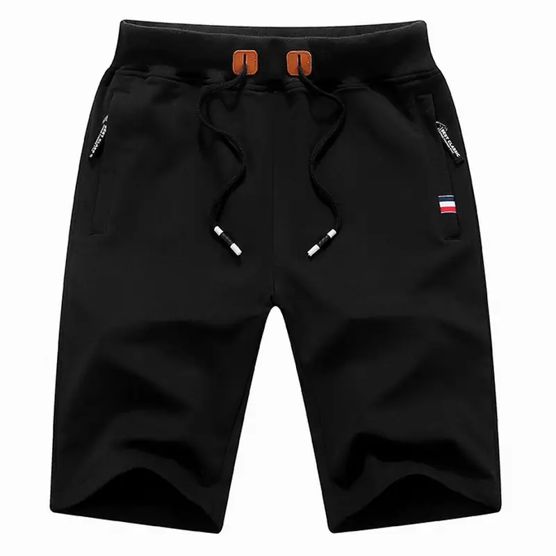 Men's Shorts Casual Classic Fit Drawstring Summer Beach Shorts With Elastic Waist And Pockets