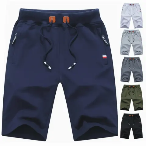 Men's Shorts Casual Classic Fit Drawstring Summer Beach