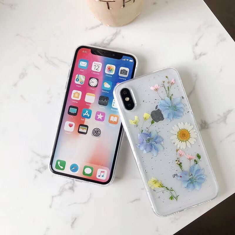 Compatible with Apple , Epoxy Preserved Flower Phone Case Apple