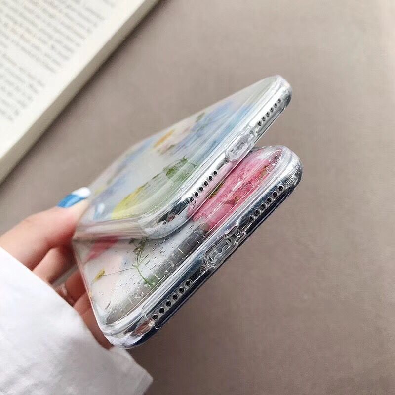 Compatible with Apple , Epoxy Preserved Flower Phone Case Apple - Image 5
