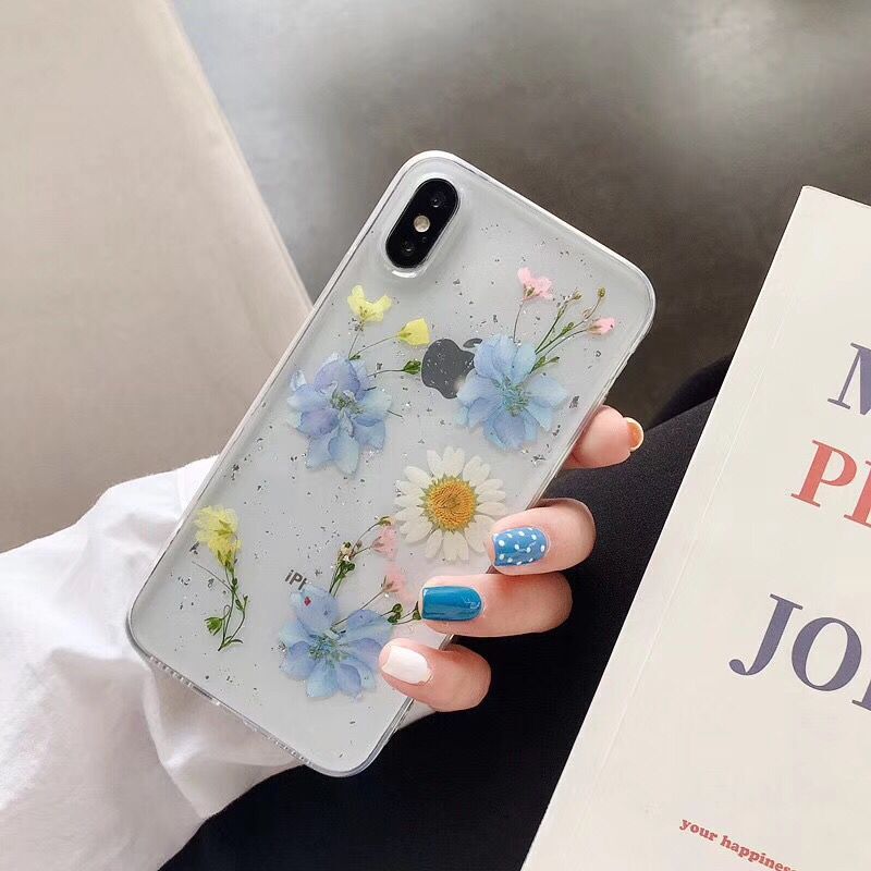 Compatible with Apple , Epoxy Preserved Flower Phone Case Apple - Image 3