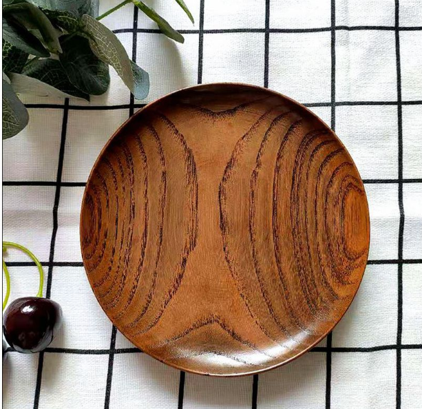 Title 4, Wood Tableware Whole Wood Dish Japanese Hotel D...