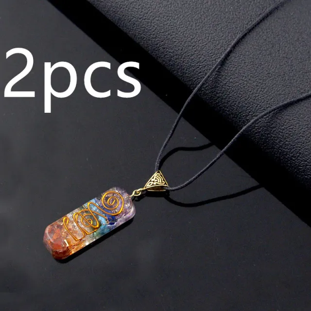 Gravel Seven Chakra Spirit Pendant Upgraded - Shop at LoveMi
