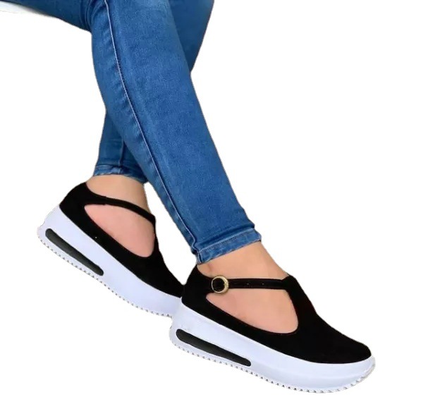 New Style Platform Height Increase Shoes Buckle Casual Shoes Sandals
