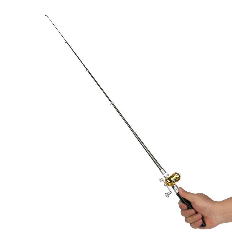 Mini Ice Fishing Rod Pocket Raft Rod Portable Gift Fishing Rod – image 4