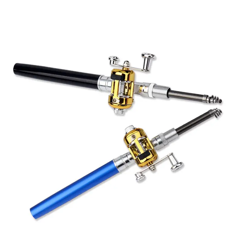 Mini Ice Fishing Rod Pocket Raft Portable