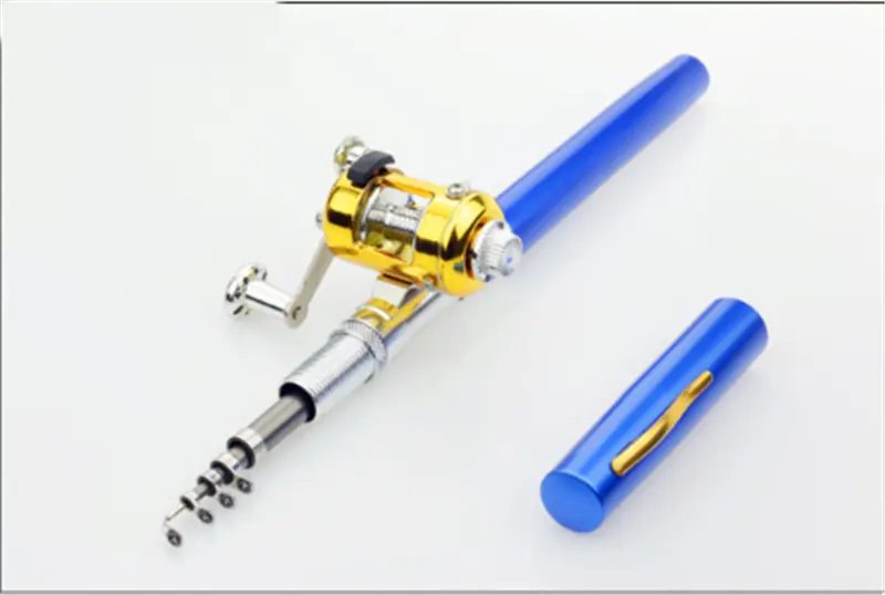 Mini Ice Fishing Rod Pocket Raft Portable