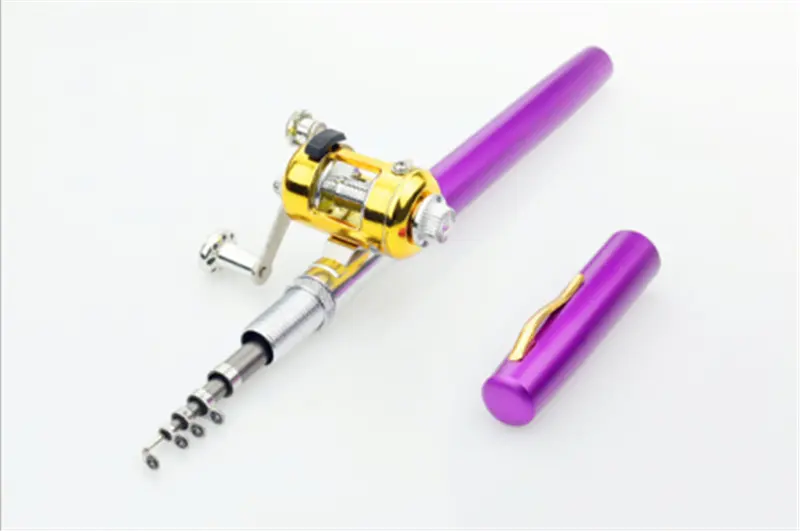 Mini Ice Fishing Rod Pocket Raft Portable