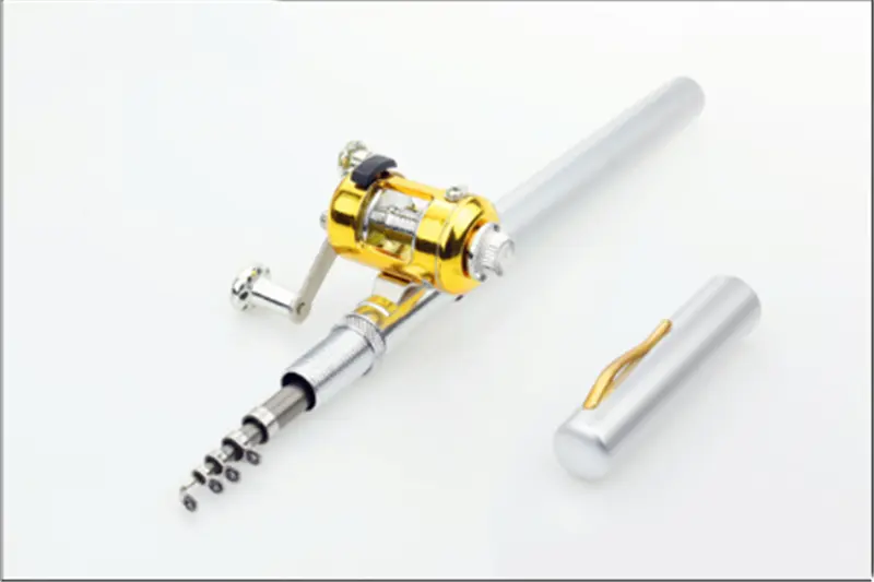 Mini Ice Fishing Rod Pocket Raft Portable