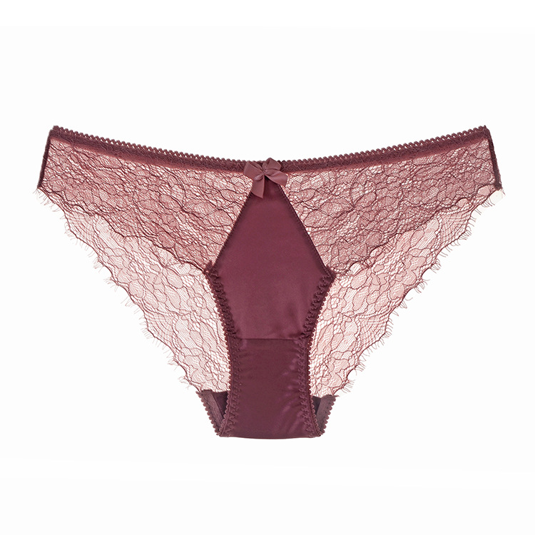 Title 6, Full Lace Satin Soft Womens Briefs for all day...