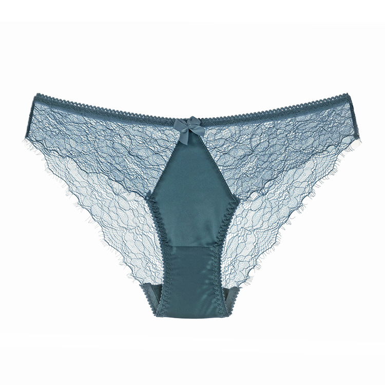 Title 7, Full Lace Satin Soft Womens Briefs for all day...