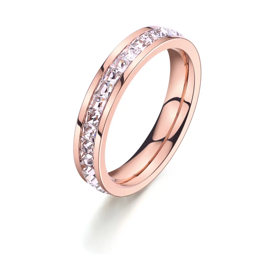 Titanium Steel Ring Female Japanese and Korean Version Personality
