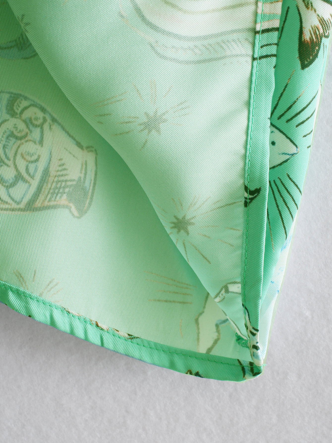 Fashion Ethnic Round Neck Long Sleeve Printed Long Dress