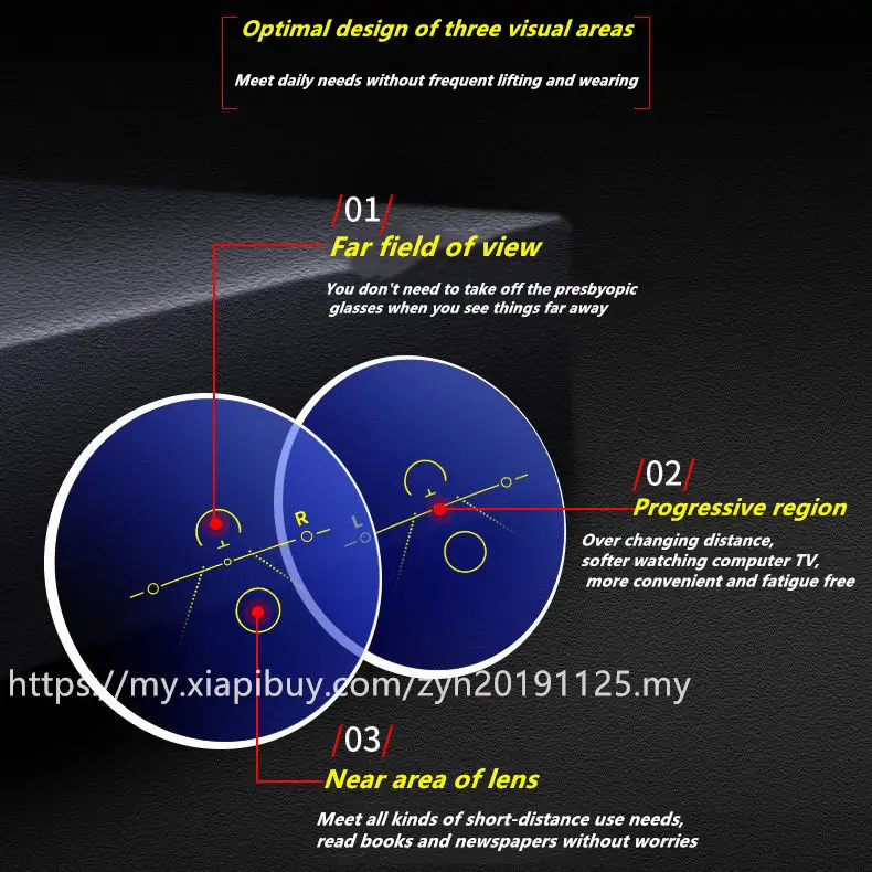 Middle-aged And Elderly Presbyopic Women Anti-blue Light Glasses