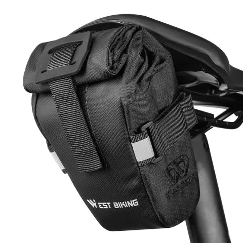 Bicycle Bag Mountain Bike Road Folding Tail Bag Rear