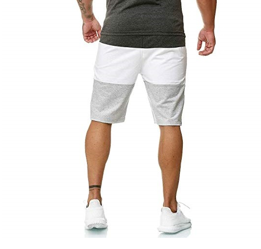 New Style Five Point Pants Men's Casual Color Matching Shorts